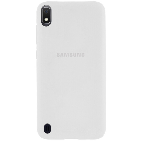 

Чехол Silicone Case Full Protective для Samsung Galaxy A10 (A105F) (Белый / White) (771288)