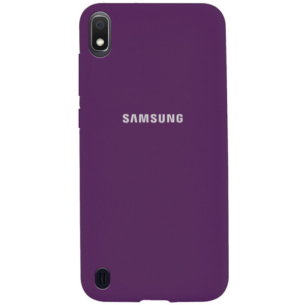 

Чехол Silicone Case Full Protective для Samsung Galaxy A10 (A105F) (Фиолетовый / Grape) (771295)