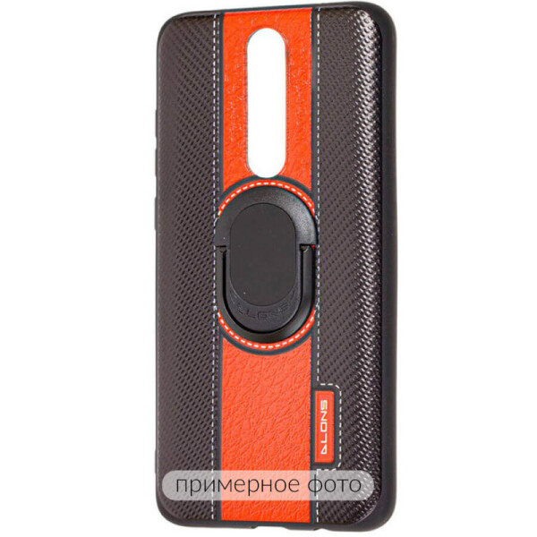 

TPU+PC чехол DLONS NY с держателем-подставкой для Xiaomi Redmi 8a (Красный) (767288)