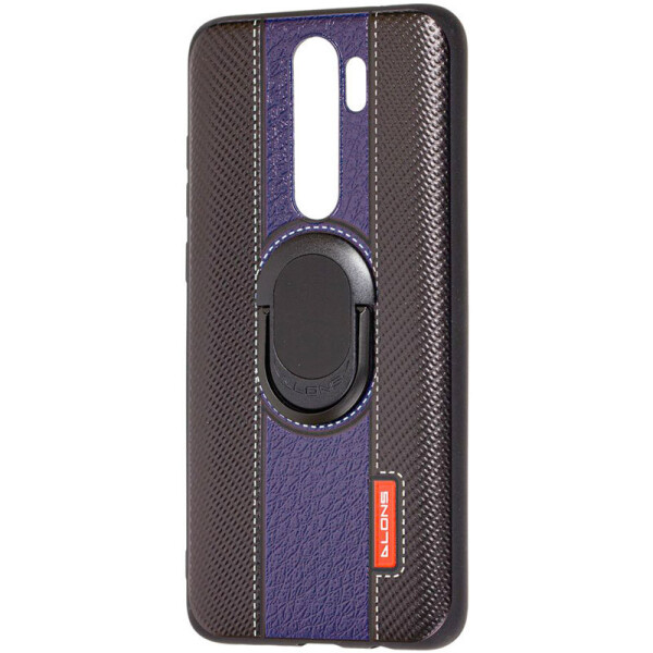 

TPU+PC чехол DLONS NY с держателем-подставкой для Xiaomi Redmi Note 8 Pro (Синий) (767284)