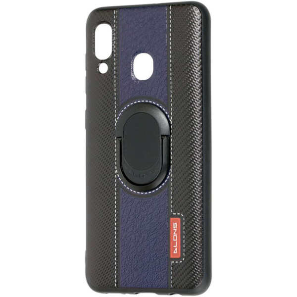 

TPU+PC чехол DLONS NY с держателем-подставкой для Samsung Galaxy A10s (Синий) (767244)