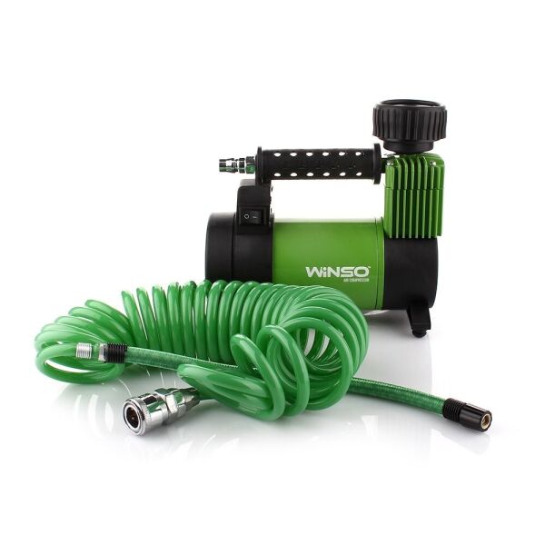 

Автомобильный компрессор + LED Фонарь WINSO 132000, 10Атм /40 л/мин