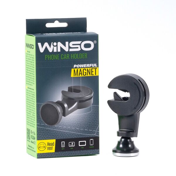 

Автодержатель для планшета на подголовник магнитный WINSO 201230 (моб, навигатор)