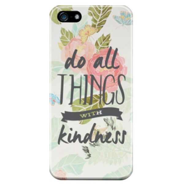 

Дизайнерский чехол Kindness для Apple iPhone 5/5S/SE (666551)