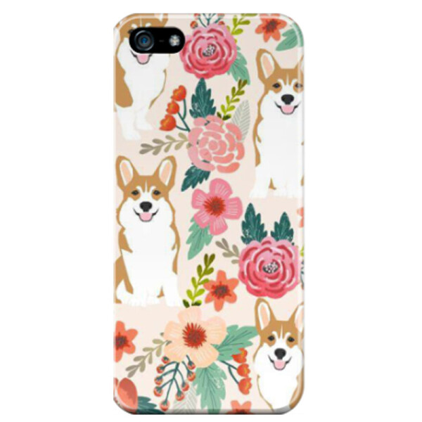 

Дизайнерский чехол Corgi для Apple iPhone 5/5S/SE (666528)
