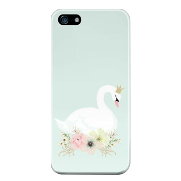 

Дизайнерский чехол Лебедь для Apple iPhone 5/5S/SE (666460)