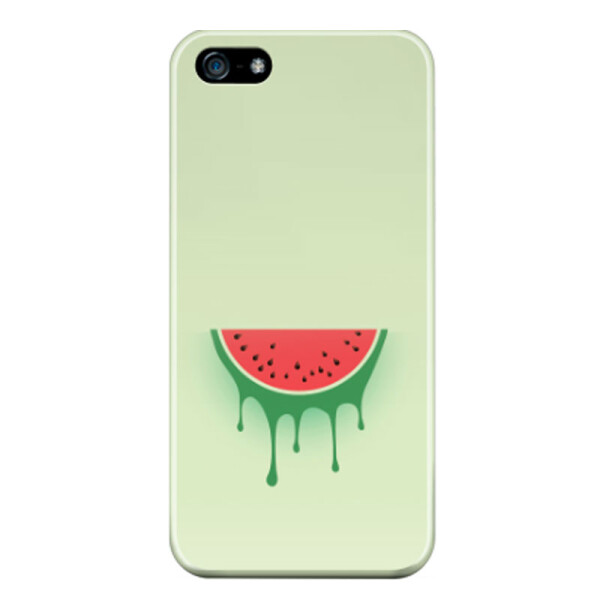 

Дизайнерский чехол Долька арбуза для Apple iPhone 5/5S/SE (666452)