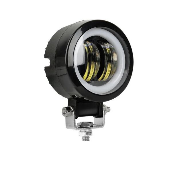 

Противотуманная LED фара Carlife с ангельскими глазками 100mm 20W 1500lm 1шт