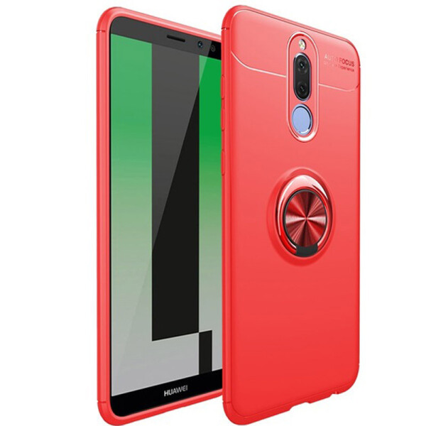 

TPU чехол Deen ColorRing под магнитный держатель для Xiaomi Redmi 8 (Красный / Красный) (788125)