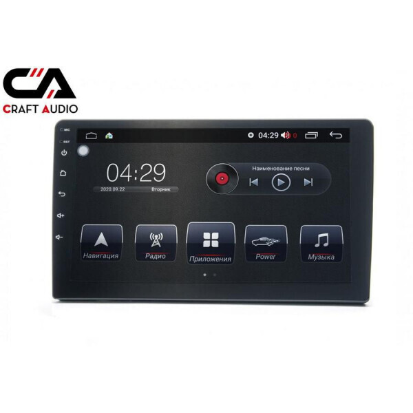 

Автомагнитола CraftAudio middle 10"