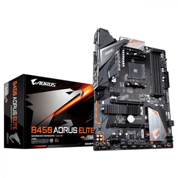 

Материнская плата Gigabyte b450 Aorus Elite