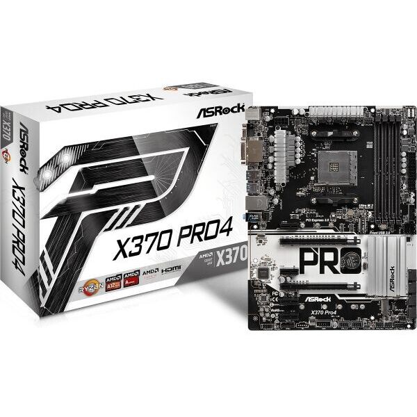 

Материнская плата ASRock x370 pro4 Socket am4