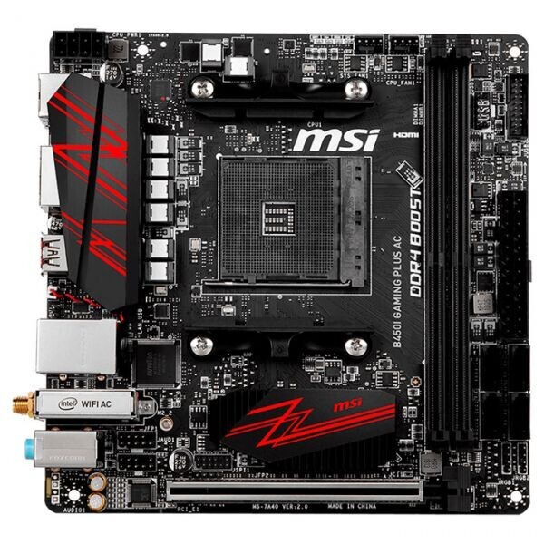 

Материнcкая плата msi b450i gaming plus ac