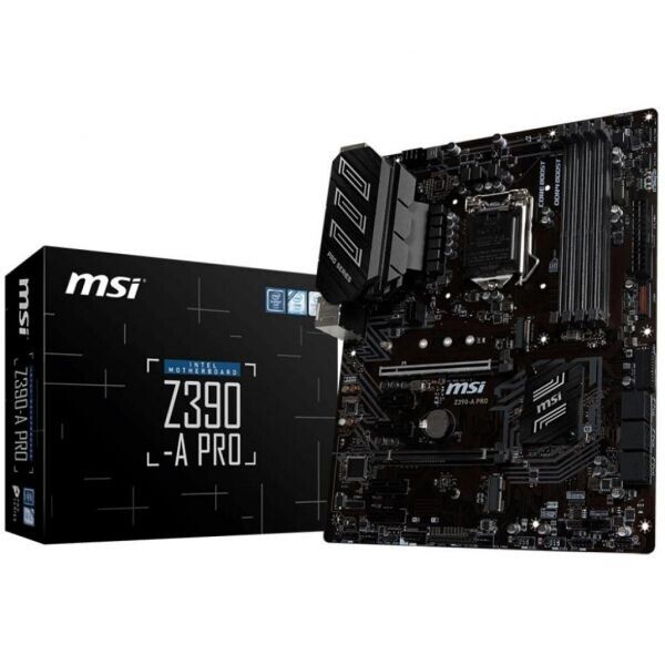 

Материнская плата msi 1151 z390-a Pro Intel z390