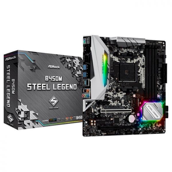 

Материнская плата ASRock b450m Steel Legend