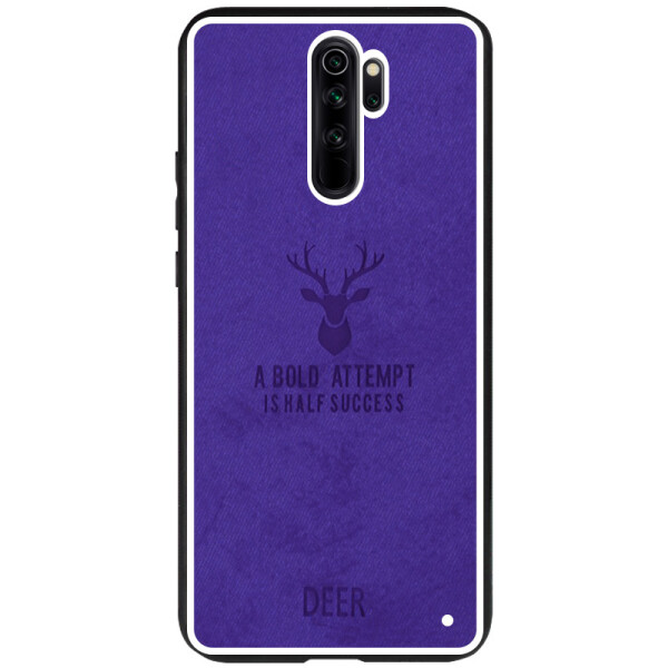 

TPU+Textile чехол Deer для Xiaomi Redmi Note 8 Pro (Фиолетовый) (787714)