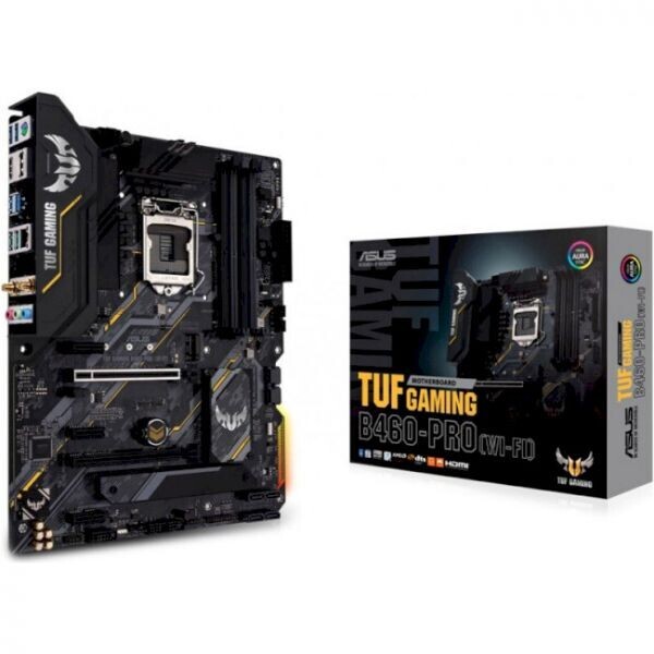 

Материнская плата Asus tuf Gaming b460-pro (Wi-Fi) Socket 1200