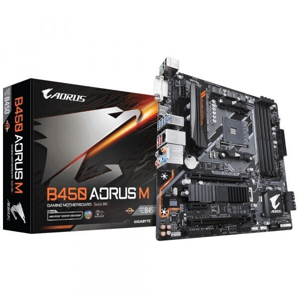 

Материнская плата Gigabyte b450 Aorus m Socket am4