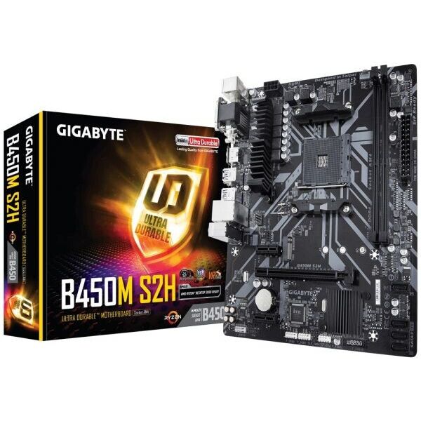

Материнская плата Gigabyte b450m s2h Socket am4