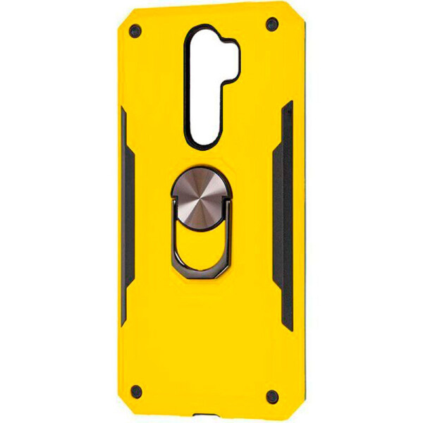 

Ударопрочный чехол SG Ring Color магнитный держатель для Xiaomi Redmi Note 8 Pro (Желтый) (766099)