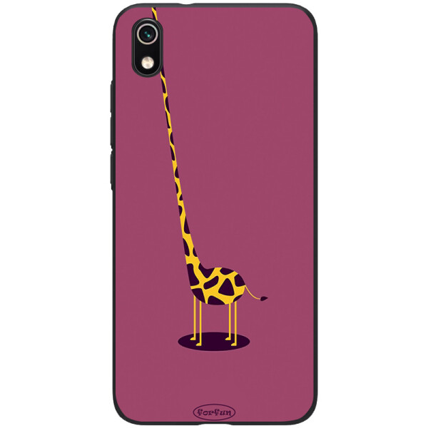 

TPU+PC чехол ForFun для Xiaomi Redmi 7A (Жираф / Фиолетовый) (788341)
