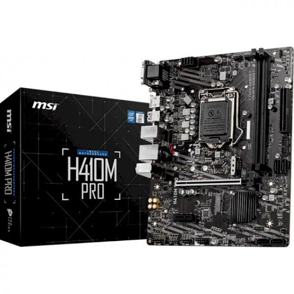 

Материнская плата msi h410m Pro