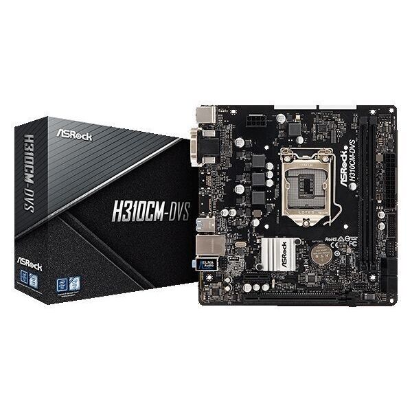 

Материнская плата AsRock h310cm-dvs