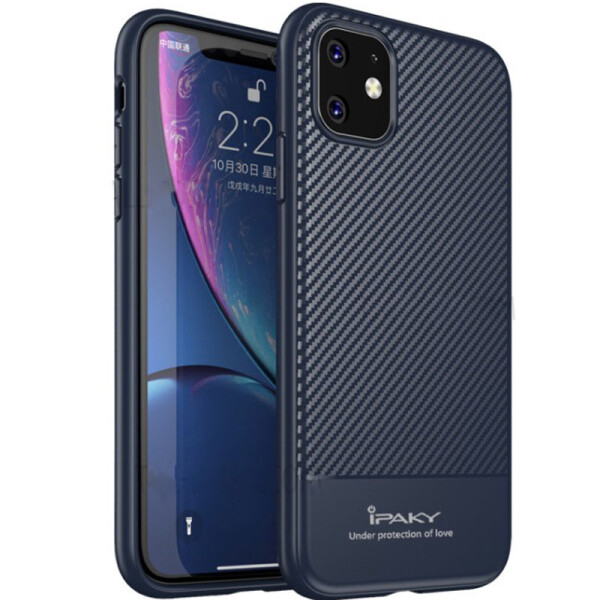 

TPU чехол iPaky Musy Series для Apple iPhone 11 (6.1) (Синий) (787730)