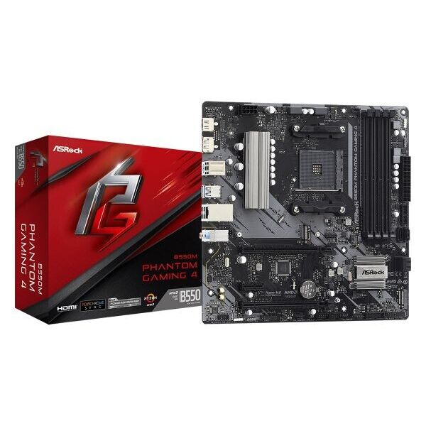 

Материнская плата ASRock b550m Phantom Gaming 4