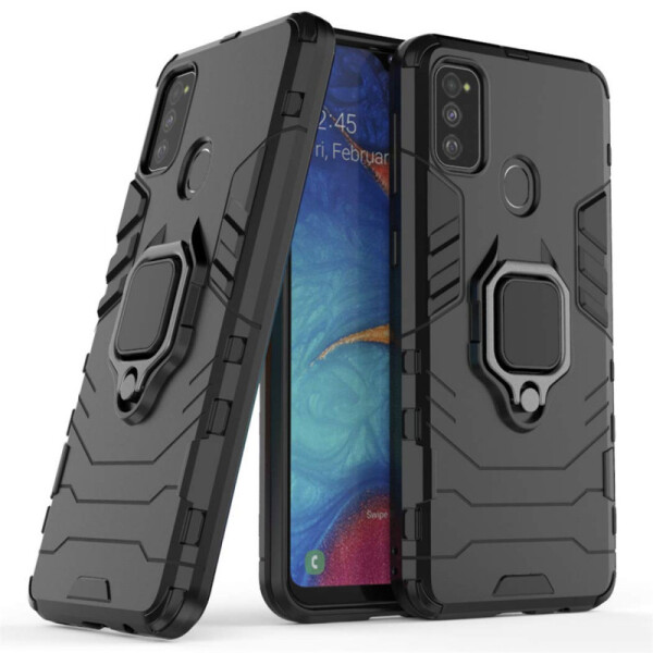 

Ударопрочный чехол Transformer Ring под магнитный держатель для Samsung Galaxy M30s (Черный / Soul Black) (784710)