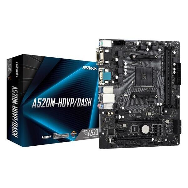 

Материнская плата ASRock a520m-hdvp/dash