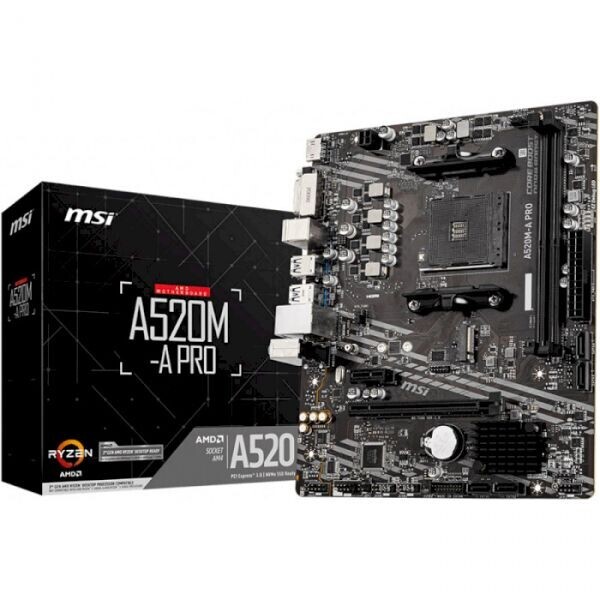 

Материнская плата msi a520m-a pro
