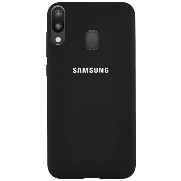 

Чехол Silicone Case Full Protective для Samsung Galaxy M20 (Черный / Black) (771685)