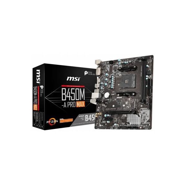 

Материнская плата msi b450m-a pro max