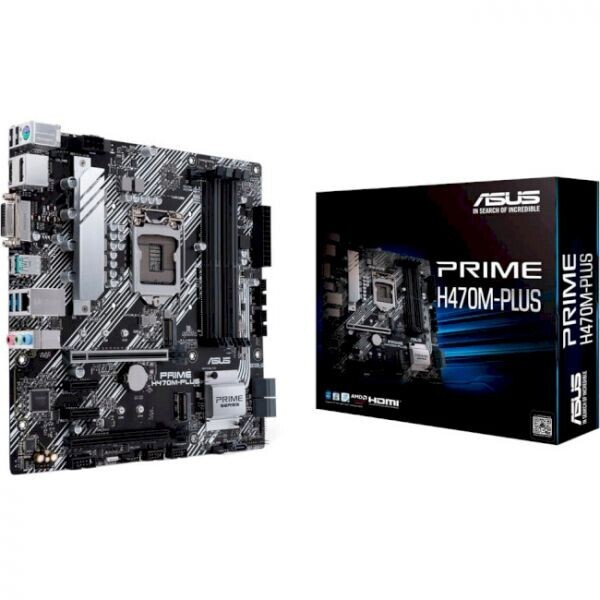 

Материнская плата Asus Prime H470M-Plus Socket 1200