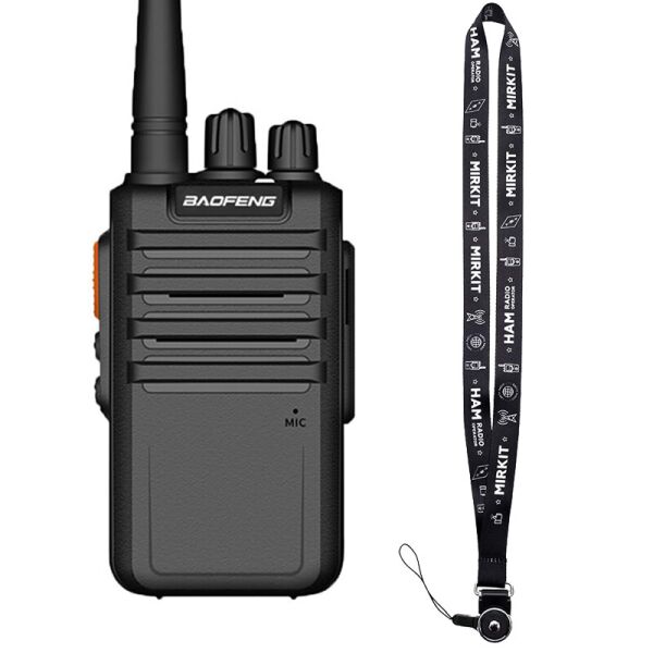 

Рация Baofeng BF-M4, UHF, 5 Вт, 3800 мАч + Ремешок на шею Mirkit черный
