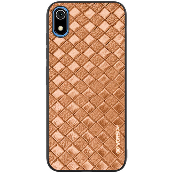 

Кожаная накладка VORSON Braided leather series для Xiaomi Redmi 7A (Коричневый) (769066)