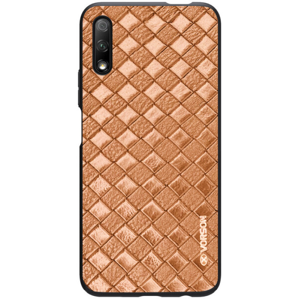 

Кожаная накладка VORSON Braided leather series для Huawei P Smart Pro / Honor 9X (China) (Коричневый) (769050)