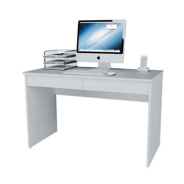 

Письменный стол с ящиками MebelLoft 120Шх60Гх75В белый 16-1419