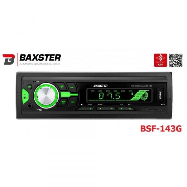 

Автомагнитола baxster bsf-143g (green)