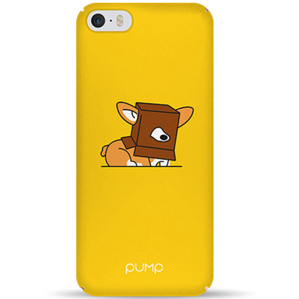 

Чехол Pump Tender Touch для Apple iPhone 5/5S/SE (Corgi) (707057)
