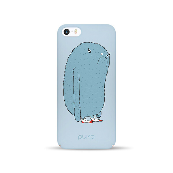 

Чехол Pump Tender Touch для Apple iPhone 5/5S/SE (Blue Monster) (700320)