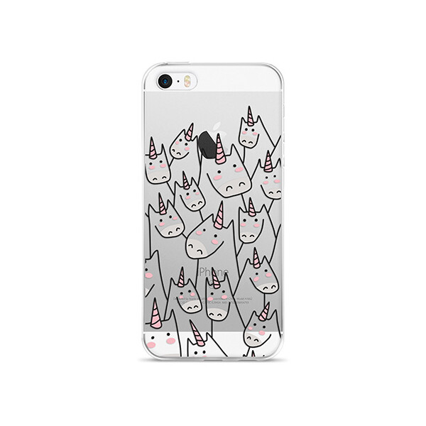 

Чехол Pump Transperency для Apple iPhone 5/5S/SE (Attentive Unicorns) (690931)