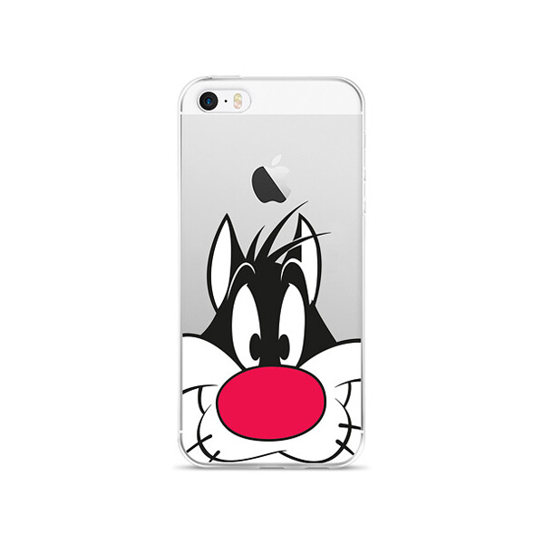 

Чехол Pump Transperency для Apple iPhone 5/5S/SE (Sylvester The Cat) (687278)