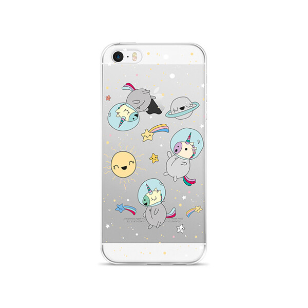 

Чехол Pump Transperency для Apple iPhone 5/5S/SE (Space Unicorns) (687277)