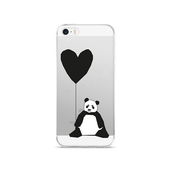

Чехол Pump Transperency для Apple iPhone 5/5S/SE (Sad Panda) (687276)