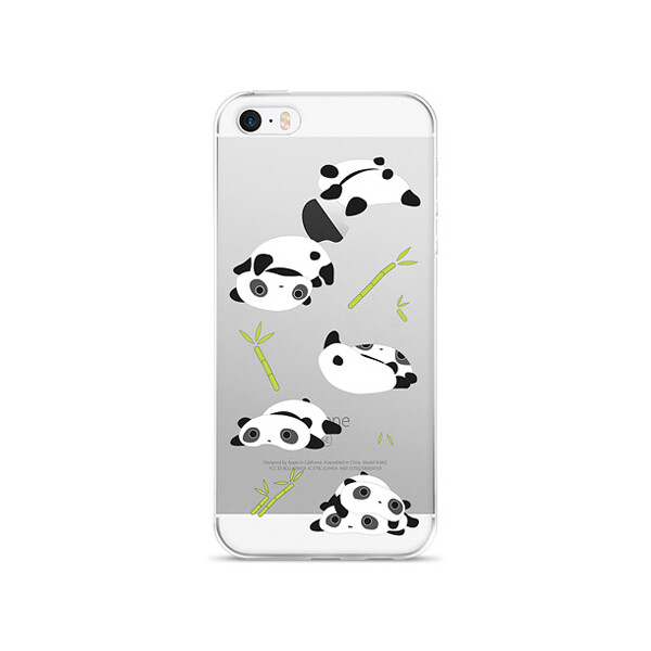 

Чехол Pump Transperency для Apple iPhone 5/5S/SE (Flying Pandas) (687268)