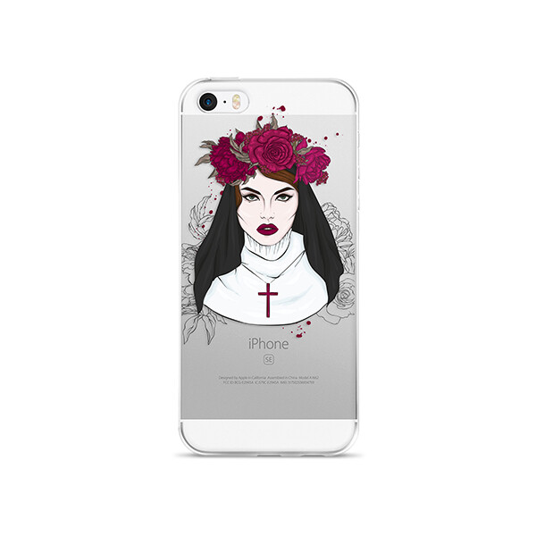 

Чехол Pump Transperency для Apple iPhone 5/5S/SE (Flowers Religion) (687267)