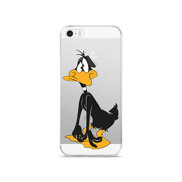 

Чехол Pump Transperency для Apple iPhone 5/5S/SE (Daffy Duck) (687266)