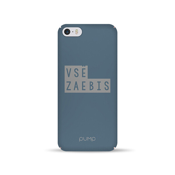 

Чехол Pump Tender Touch для Apple iPhone 5/5S/SE (Vse Zaebis) (686952)
